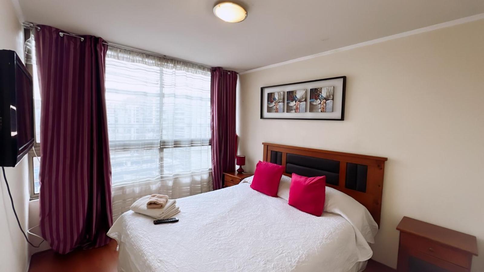 Apartamentos Bulnes 圣地亚哥 外观 照片