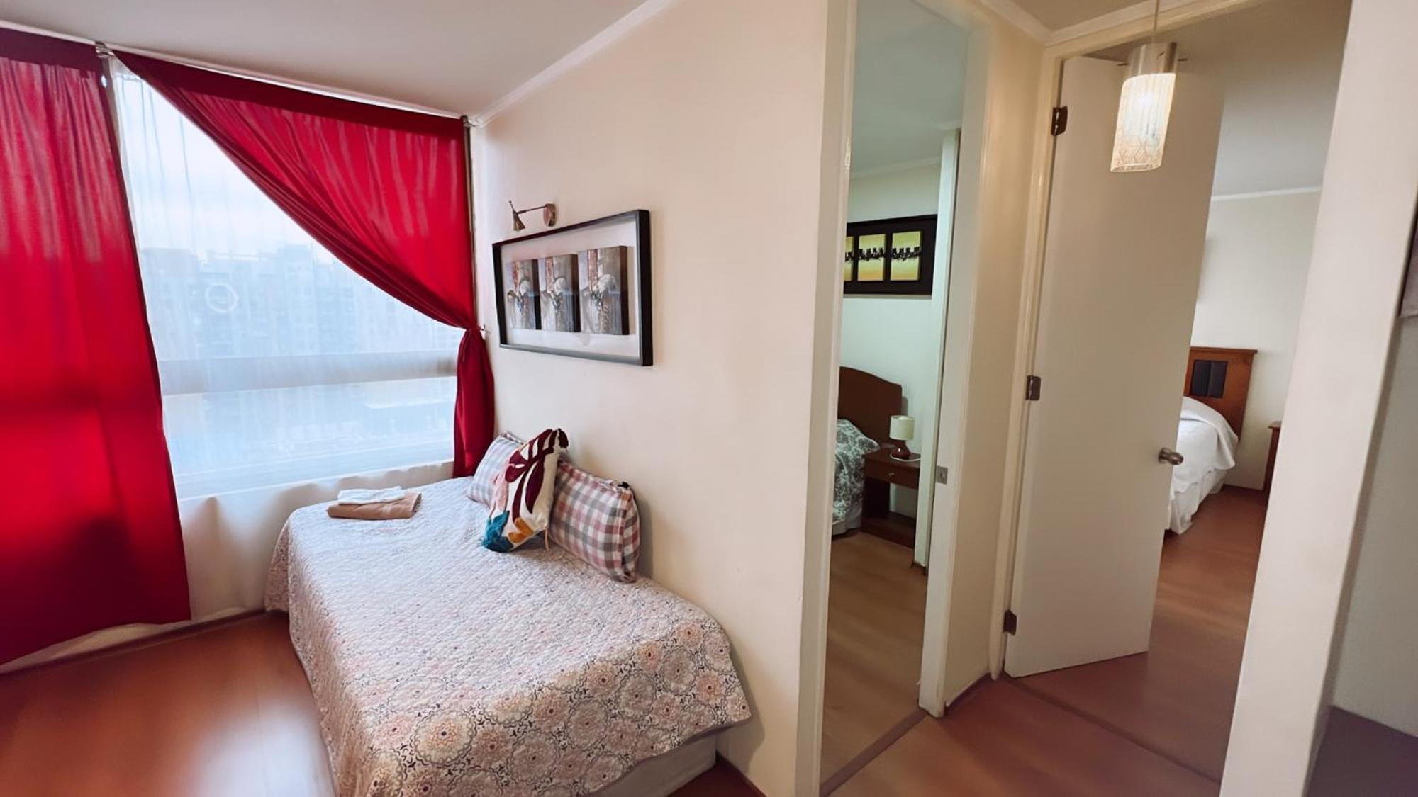 Apartamentos Bulnes 圣地亚哥 外观 照片