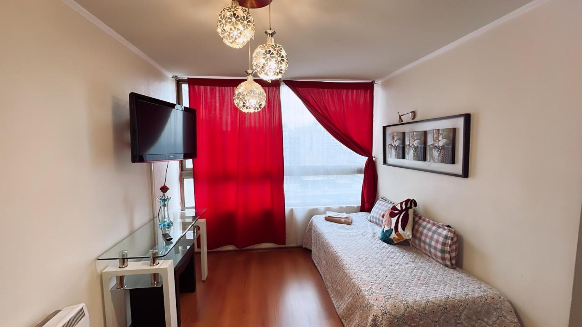 Apartamentos Bulnes 圣地亚哥 外观 照片