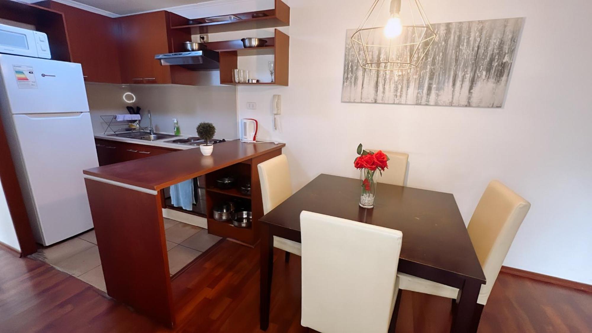 Apartamentos Bulnes 圣地亚哥 外观 照片